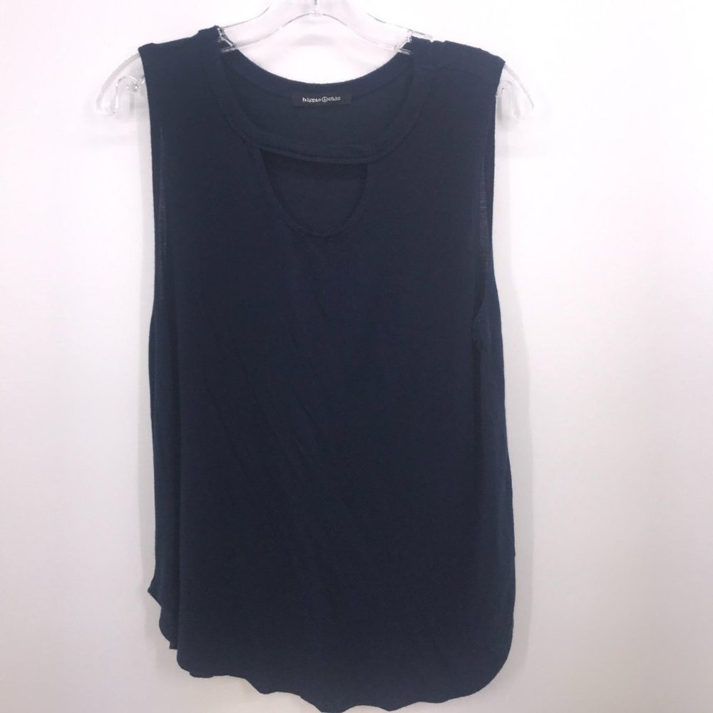 HIPPIE CHIC BLUE SLEEVELESS CAMISOLE